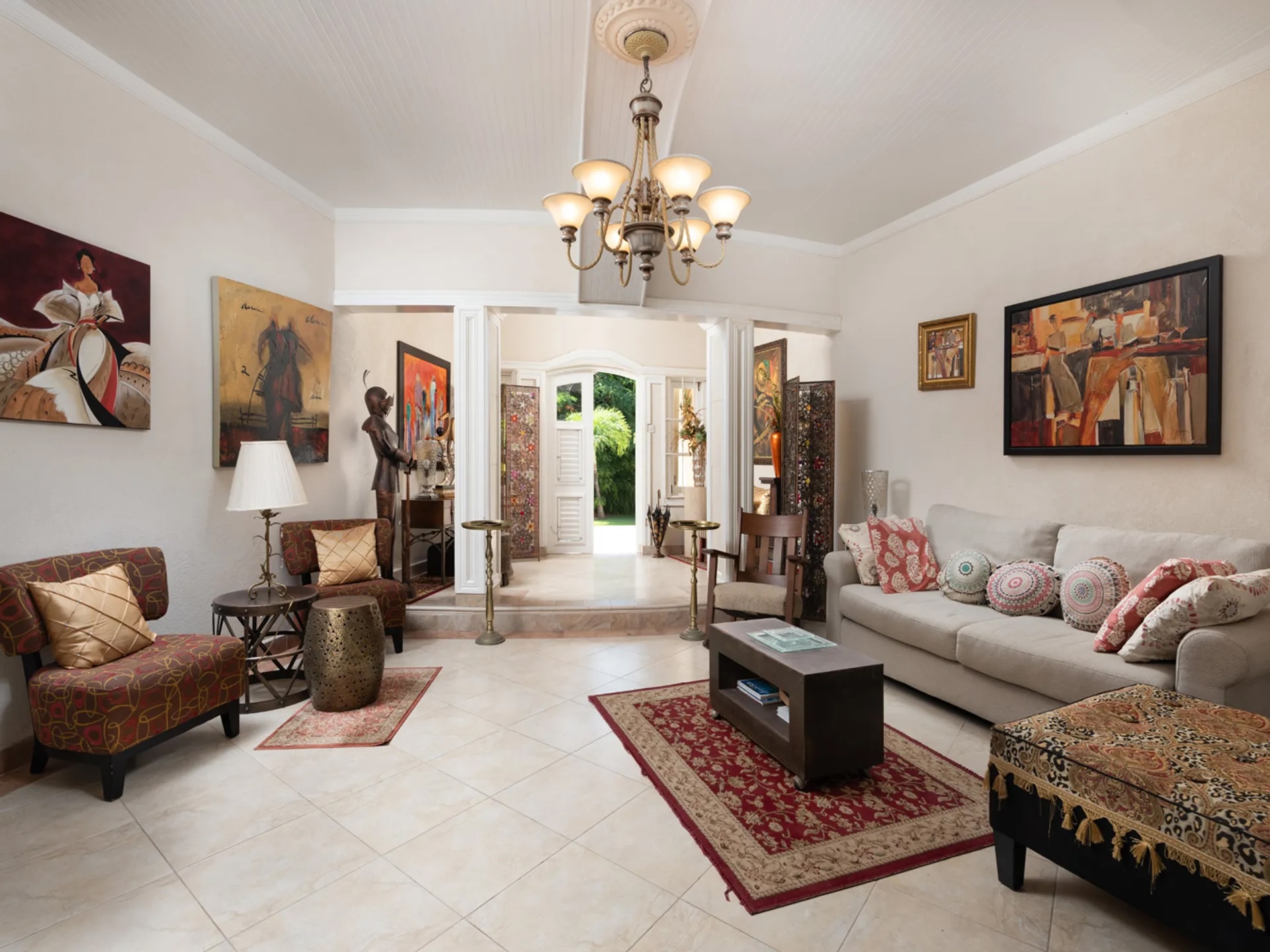 Apartment Four — living room